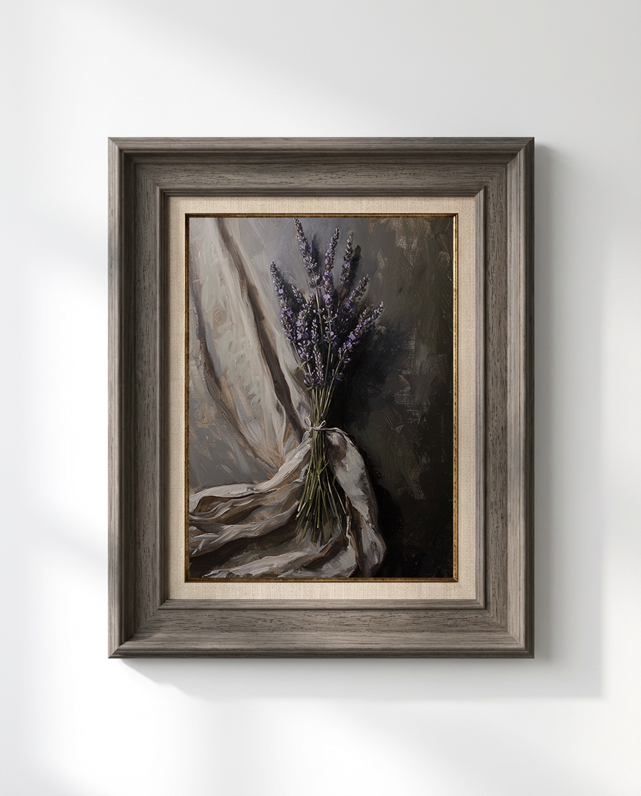 The Heritage Frame in Ash Grey Linen