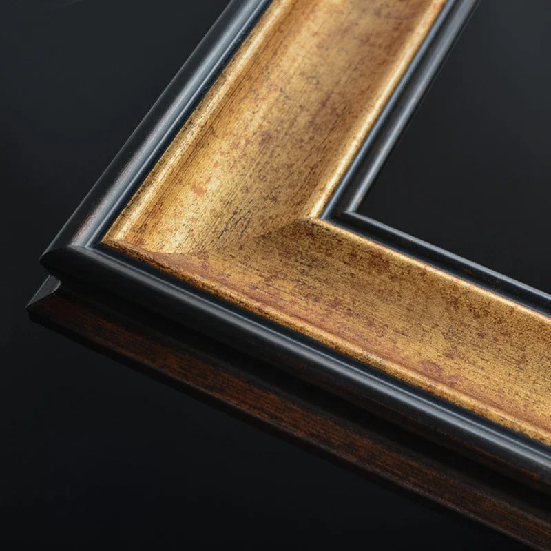 The Heritage Frame in Antique Gold Noir