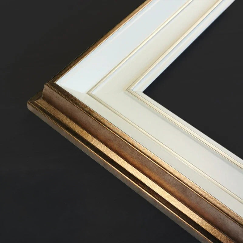 The Heritage Frame in Ivory Walnut