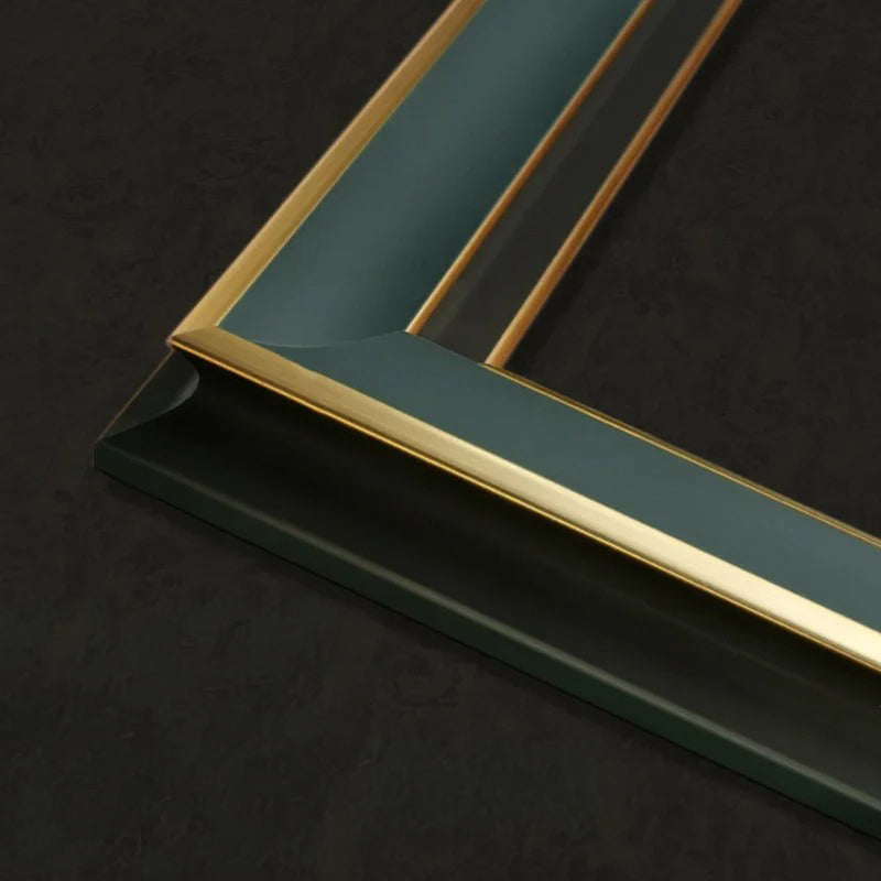 The Heritage Frame in Deep Emerald Gold